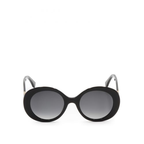 펜디 Fendi Peekaboo black oval sunglasses