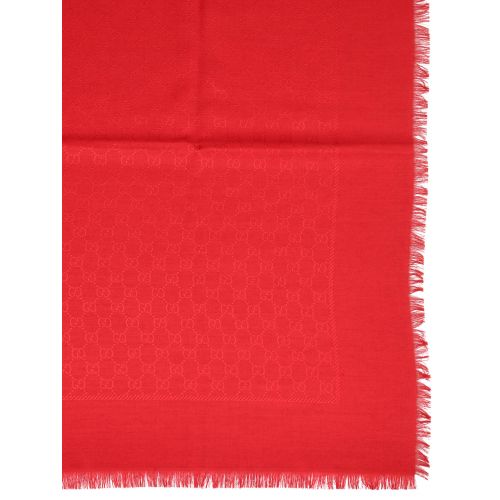 구찌 Gucci Ataria silk blend shawl