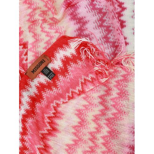  Missoni Wave pattern viscose knit scarf