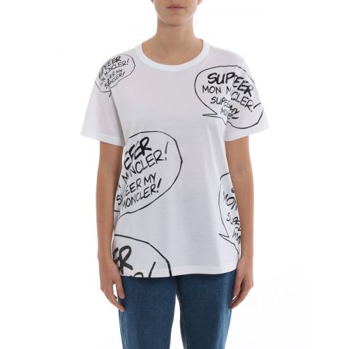 몽클레르 Super Mon Moncler print T-shirt