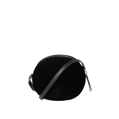  N°21 Black velvet disco cross body bag