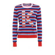 Kenzo K multicolour stripe sweater