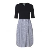 Kenzo Rib knitted top striped dress