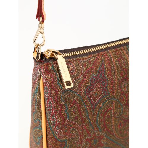  Etro Leather detail Paisley clutch
