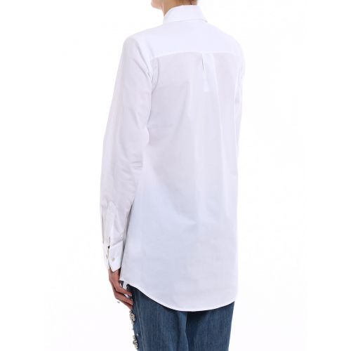 마이클 코어스 Michael Kors Long poplin white shirt