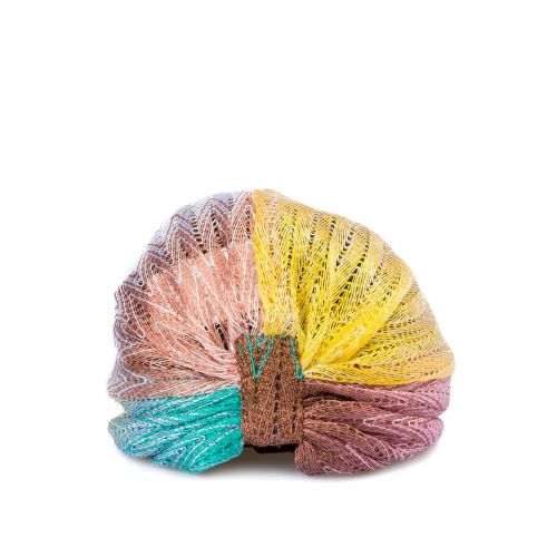  Missoni Multicolour viscose yarn turban