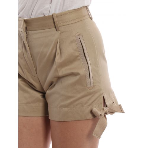 몽클레르 Moncler Khaki cotton drill short pants