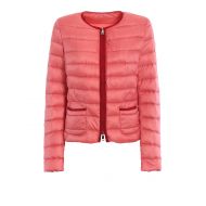 Moncler Cristal pink light down jacket