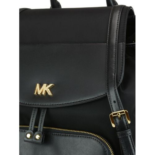 마이클 코어스 Michael Kors Mott L black nylon diaper backpack