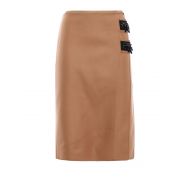 N°21 Embellished wool cloth pencil skirt