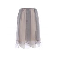 Prada Chiffon and organdie petal skirt