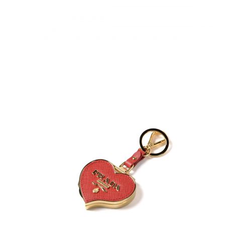 프라다 Prada Heart-shaped key holder