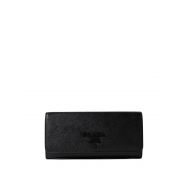 Prada Saffiano leather continental wallet