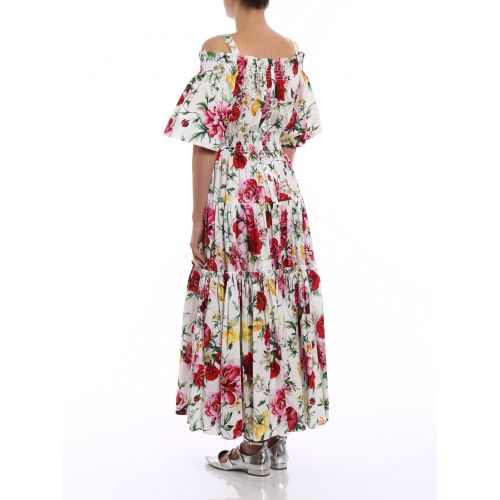  Dolce & Gabbana Roses print cotton maxi dress
