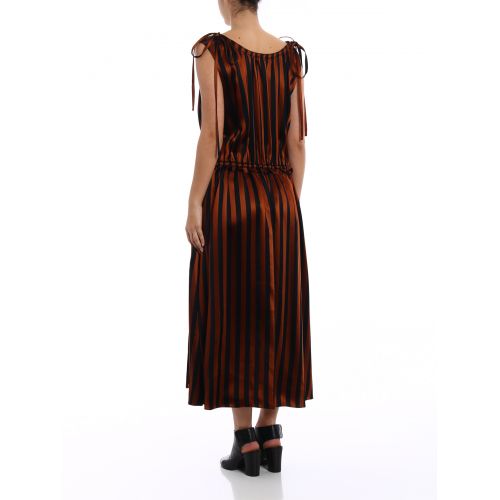 겐조 Kenzo Sleeveless striped long dress