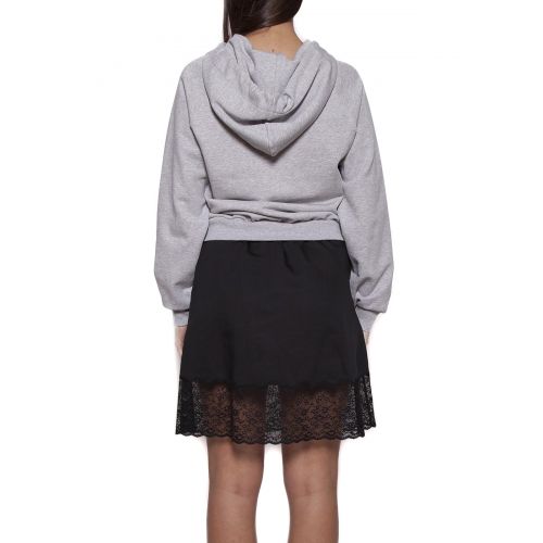  Moschino Studded logo hoodie dress