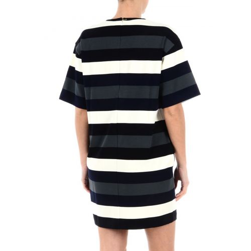 막스마라 Max Mara Tefrite striped jersey short dress