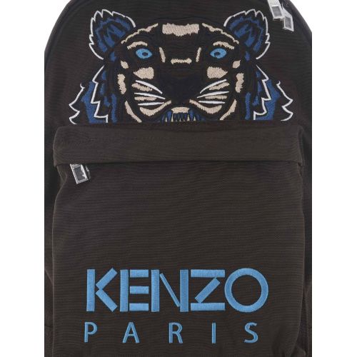 겐조 Kenzo Tiger canvas large backpack