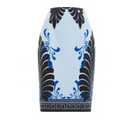 Versace Collection Patterned sheath skirt