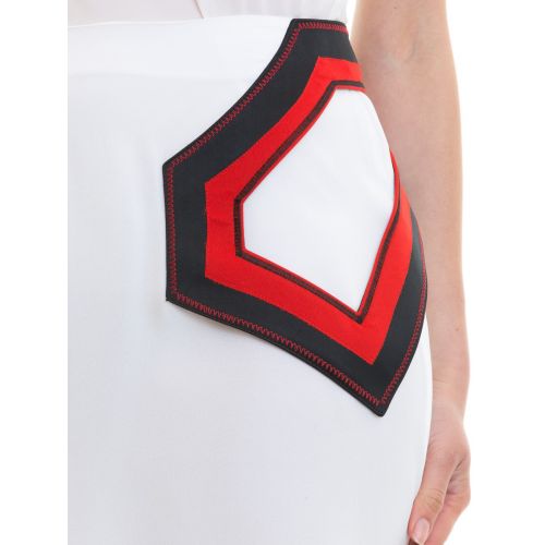  Versus Versace Geometric inserts mini skirt