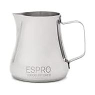 Espro ESPRO TOROID 2 Steaming Pitcher, Milchkannchen, einzigartige Form fuer den perfekten Milchschaum, polierter Edelstahl, 350ml