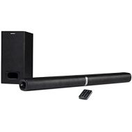 Medion 2 in 1 Convertible Bluetooth TV Soundbar with Subwoofer (2.1 Soundbar, up to 2 x 30 Watt 60 Watt Subwoofer, Wall Mount, NFC, HDMI ARC with ECC, AUX, Optical Input)