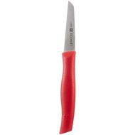 [아마존베스트]Zwilling Twin Grip Vegetable Knife 70mm (Friodur Blade Red Plastic Handle