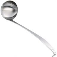 TENTA Kitchen Tenta Kitchen 2oz/56ml Stainless Steel Small Soup Ladle Spoon,10.8”x 3”  One-piece Professional Ladle With Hook And Hole For Convenient Hanging