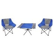 G4Free Ozark Trail 3-Piece Portable Table and Chair Set