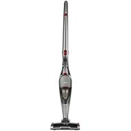 [아마존베스트]MEDION MD 16911 2-in-1 Battery Handheld Vacuum Cleaner (90 Watt Power, 180° Rotatable Floor Nozzle, Electric Suction Brush) Grey/Red