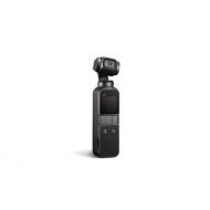 DJI Osmo Pocket - Handheld 3-Axis Gimbal Stabilizer with integrated Camera 12 MP 1/2.3” CMOS 4K Video, Attachable to Smartphone, Android, iPhone, Black