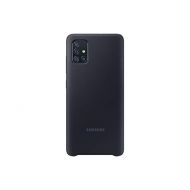 Samsung Original Galaxy A51 Soft Touch Silicone Cover/Mobile Phone Case - Black