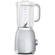 Smeg BLF01SVUS Retro Style Blender with 6 Cups Tritan BPA-Free Jug, Detachable Stainless Steel Dual Blades, Overload Motor Protection, 4 Speeds and 3 Preset Programs in Silver