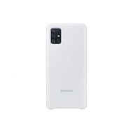 Samsung Original Galaxy A51 Soft Touch Silicone Cover/Mobile Phone Case - White