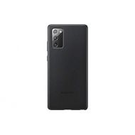 Samsung Official Galaxy Note 20 Series Leather Back Cover (Black, Note 20)