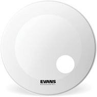 [아마존베스트]Evans EQ3 Resonant Coated White Bass Drum Head, 18 Inch