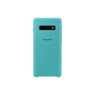 Samsung Official Original Non-Slip, Soft-Touch Silicone Silicone Case for Galaxy S10e / S10 / S10+ (Plus) (Green, Galaxy S10+)