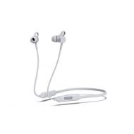 Lenovo 500 Bluetooth in-Ear Headphones, Integrated Microphone, Dual-Device Pairing, 10 Hours Playback, Ergonomic, GXD1B65027, White