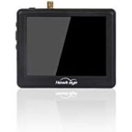 Hawkeye Little Pilot 2.5 inch/3.5 inch RC FPV Drone Monitor 5.8GHZ 48CH 960240 Receiver with Battery for RC FPV Racing Quadcopter RC Car Boat (2.5 inch)