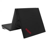GoSports 6’x2’ Tri-Fold Exercise Fitness Mat - Great for Workouts, Yoga, MMA and More, Black