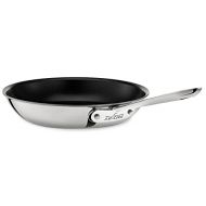 All-Clad 4112NSR2 Stainless Steel Tri-Ply Bonded Dishwasher Safe PFOA-free Non-Stick Fry Pan / Cookware, 12-Inch, Silver
