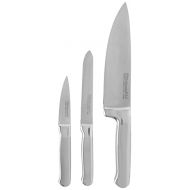 KitchenAid KKFSS3SSST 3 Piece Classic Forged Series Starter Brushed Cutlery Set, Stainless Steel