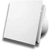 [아마존베스트]K-TECH-PRO Wall Fan Bathroom Fan Wall Fan Exclusive Vario System Ø 100 cm, Function Overrun Relay, Switch-on Delay, Material Plastic, Pattern / Design White