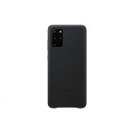 Samsung Galaxy S20+ Plus Case, Leather Back Cover - Black (US Version with Warranty) (EF-VG985LBEGUS)