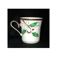 Lenox Holiday Nouveau Coffee Mugs Set of 4