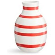 Kahler Omaggio Vase, Keramik, rot, 8 cm
