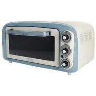 [아마존베스트]Ariete 0979BL Vintage Mini Oven Mino Oven, Stainless Steel, 18 Litres, White, Blue