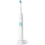 Philips 4300 Series HX6807/14 Electric Toothbrush for Adults, Sonic Toothbrush, White