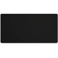 Glorious PC Gaming Race Glorious XXL Extended Gaming Mouse Mat/Pad - Stealth Edition - Large, Wide (XXL Extended) Black Cloth Mousepad, Stitched Edges 18x36 (G-XXL-Stealth)