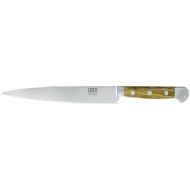 [아마존베스트]Guede Alpha-Olive Series Ham Knife Blade Length: 21 cm Olive Wood X765/21U Kitchen Knife - Forged - Solingen - Sausage Knife - Sharp - Durable - High Quality